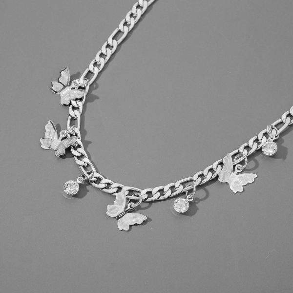Butterfly Necklace Metal Clavicle Necklace - Image 2