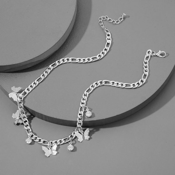 Butterfly Necklace Metal Clavicle Necklace - Image 4
