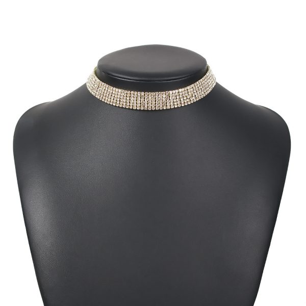 Necklace Necklace Trendy Girl Full Rhinestone Necklace Alloy Necklace - Image 2